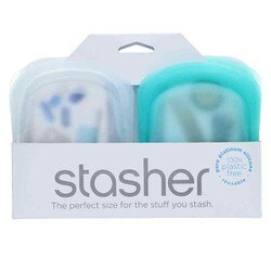 Reusable Silicone Pocket Bag 2 Pack 1