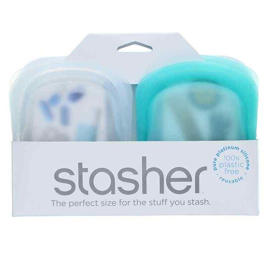 Reusable Silicone Pocket Bag 2 Pack, STR