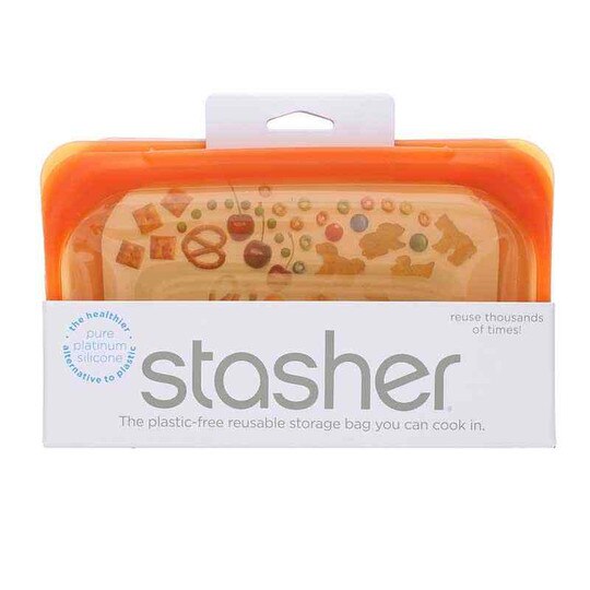 Reusable Silicone Snack Bag, STR