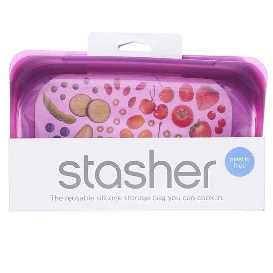 Reusable Silicone Snack Bag, STR