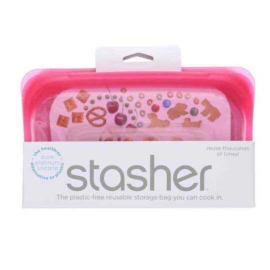Reusable Silicone Snack Bag, STR