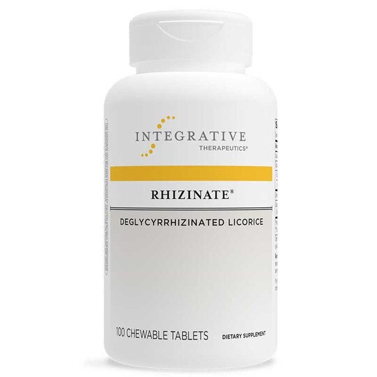 Rhizinate Deglycyrrhizinated Licorice, 100 Chewable Tab, INT