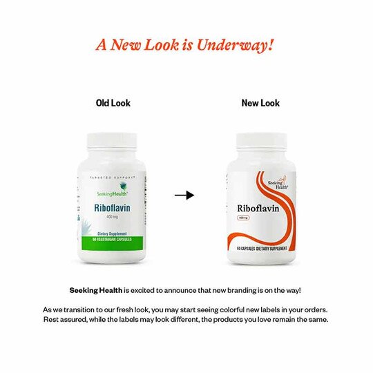 Riboflavin 400 Mg, 60 Veg Capsules, SKH