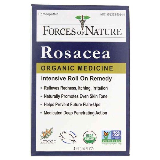 Rosacea Organic Medicine Roll On, .14 Oz, FON
