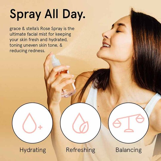 Rose Hydrating Facial Spray, 8.11 Oz, GS