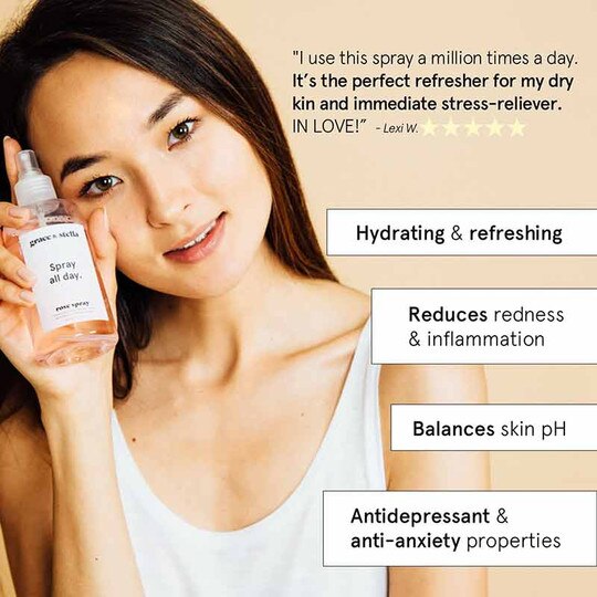 Rose Hydrating Facial Spray, 8.11 Oz, GS