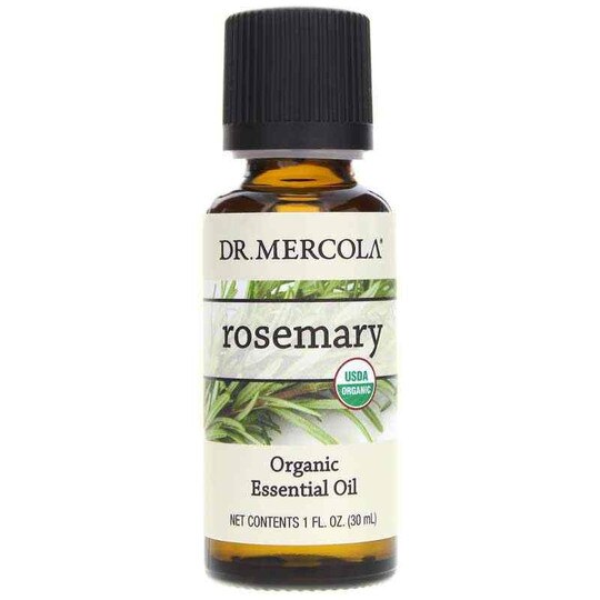 Rosemary Organic Essential Oil, 1 Oz, DRM
