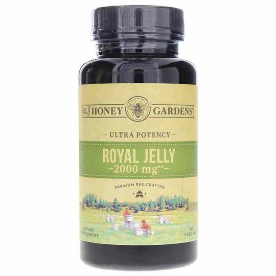 Royal Jelly 2,000 Ultra Potency, 30 Veg Capsules, HG