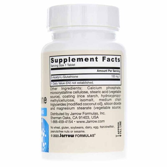 S-Acetyl Glutathione 100 Mg, 60 Tablets, JRF