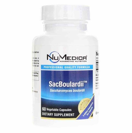 SacBoulardii Saccharomyces boulardii, 60 Veg Capsules, NUM