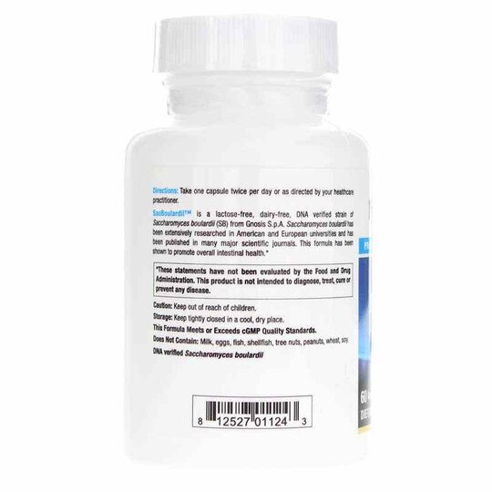 SacBoulardii Saccharomyces boulardii, 60 Veg Capsules, NUM