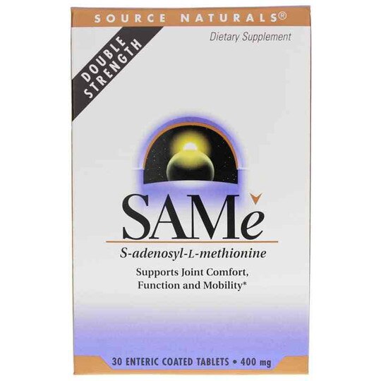 SAMe 400 Mg, 30 Enteric Coated Tablets, SNN