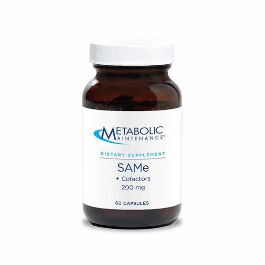 SAMe Plus CoFactors 200 Mg, 60 Capsules, MTM