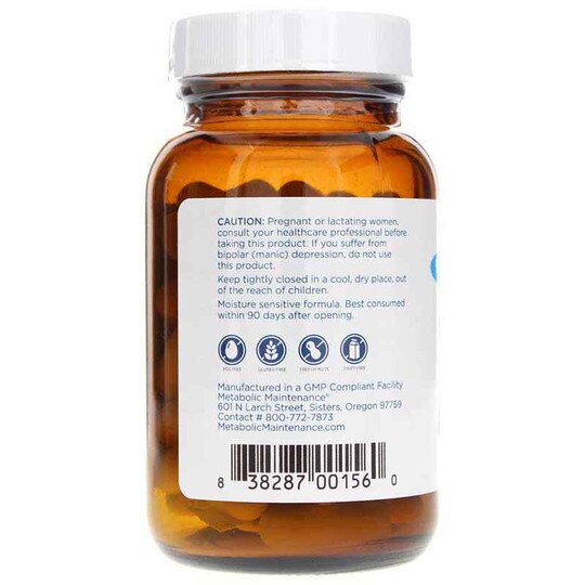 SAMe Plus CoFactors 200 Mg, 60 Capsules, MTM