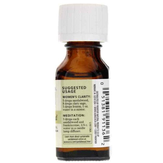 Sandalwood Pure Essential Oil, .5 Oz, AUC