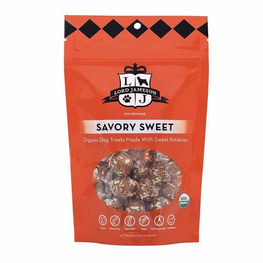 Savory Sweet Vegan Dog Treats, 6 Oz, LJ