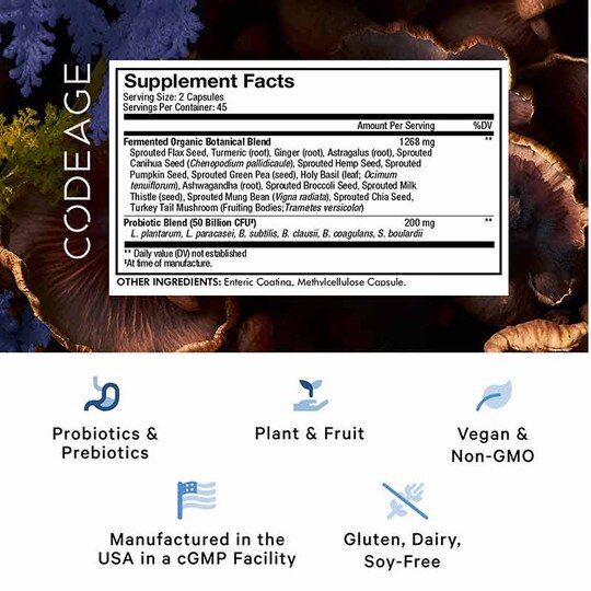 SBO Probiotic + 50 Billion, 90 Capsules, CDE