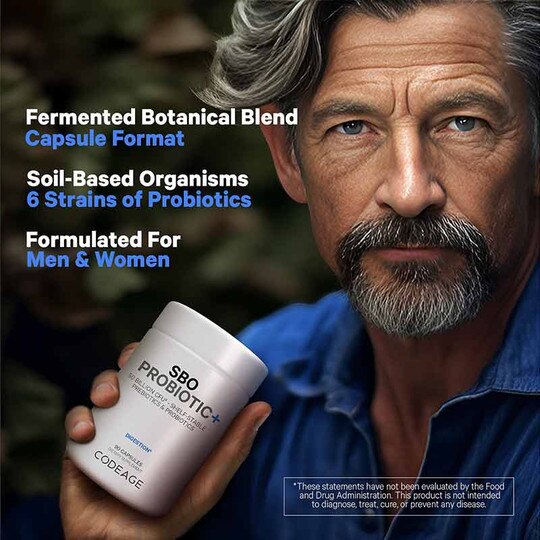 SBO Probiotic + 50 Billion, 90 Capsules, CDE