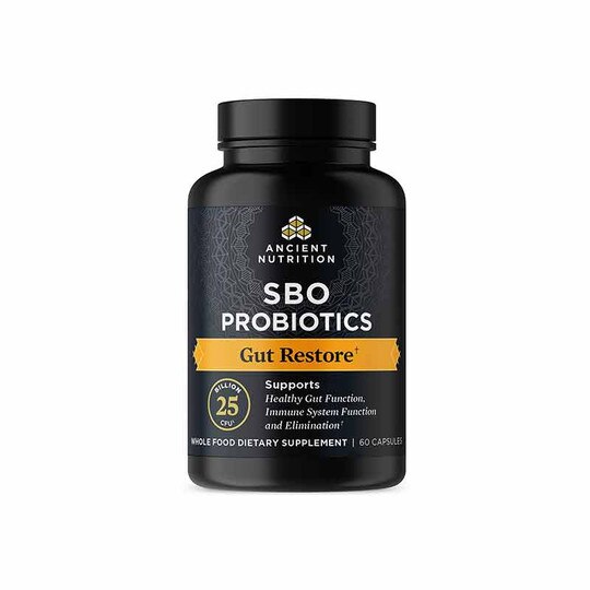 SBO Probiotics Gut Restore, 60 Capsules, ANN