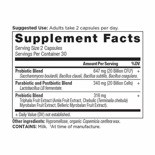 SBO Probiotics Trinity, 60 Capsules, ANN