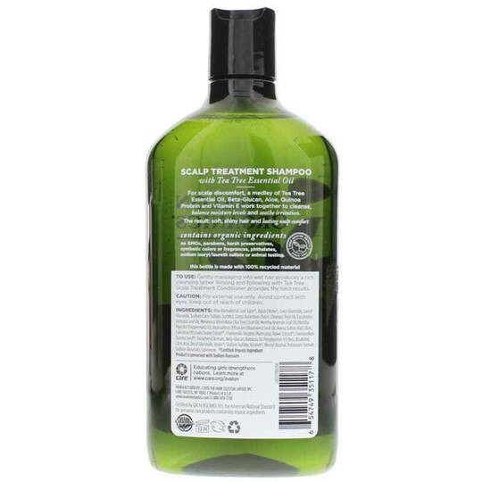 Scalp Treatment Tea Tree Shampoo, 11 Oz, AVO