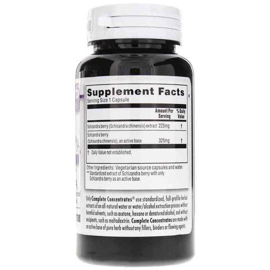 Schizandra from Complete Concentrates, 90 Veg Capsules, KRH
