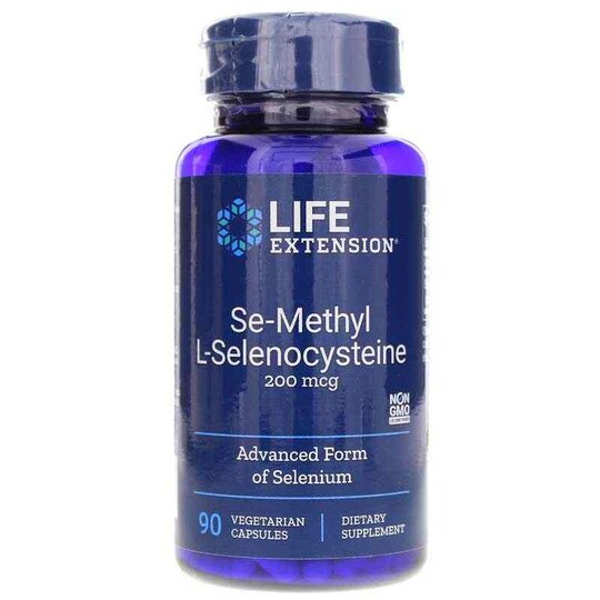 Se-Methyl L-Selenocysteine 200 Mcg, 90 Veg Capsules, LFE