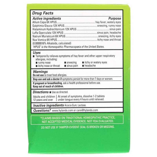 Seasonal Allergy Relief, 60 Tablets, HYL