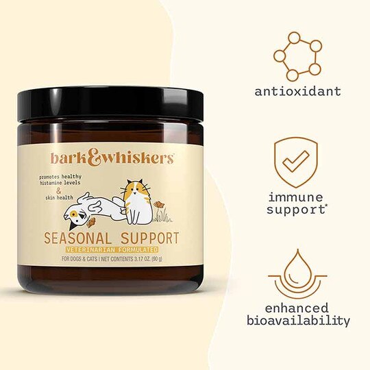 Seasonal Support for Dogs & Cats, 3.17 Oz, BW