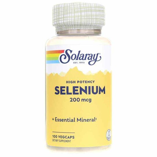 Selenium 200 Mcg, 100 Veg Capsules, SLR