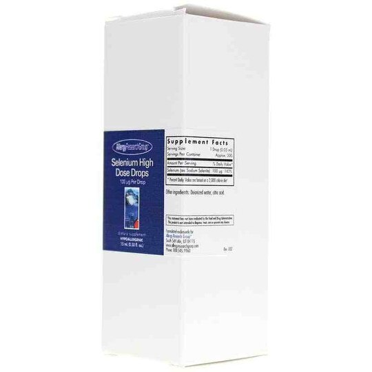 Selenium High Dose Drops, .5 Oz, ARG