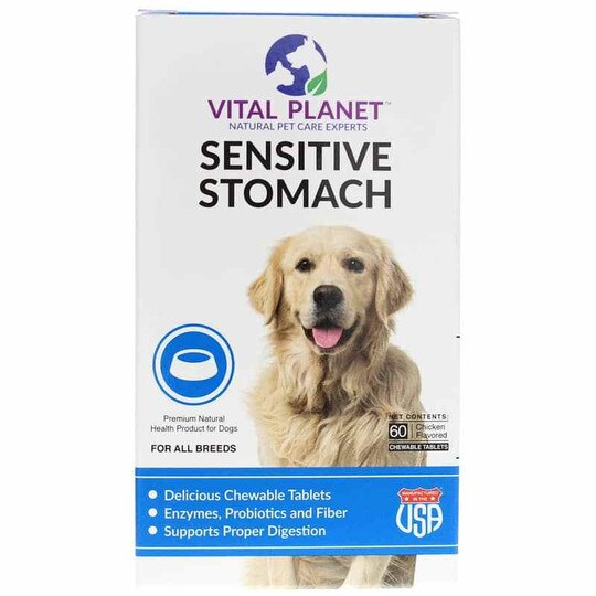 Sensitive Stomach for Dogs Chewable Tablets, Vital