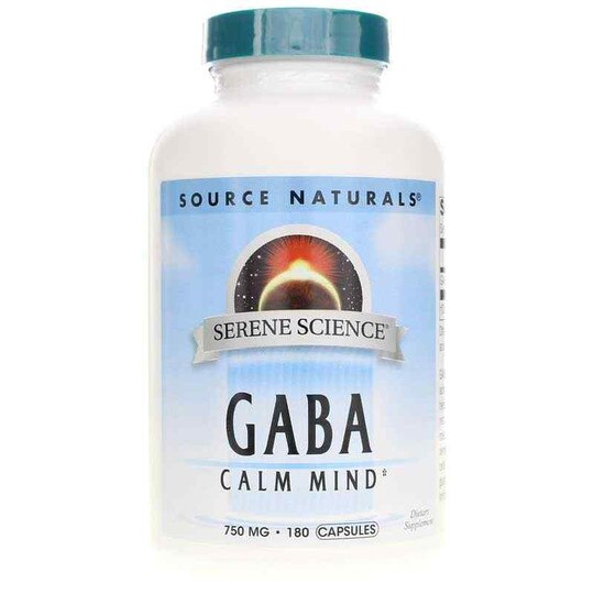 Serene Science GABA Calm Mind 750 Mg Capsules, SNN