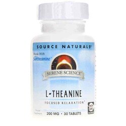 Serene Science L-Theanine 200 Mg Tablets