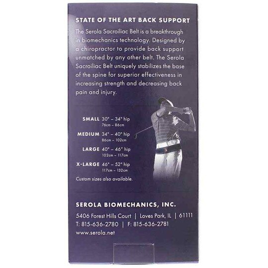 Serola Sacroiliac Belt, SER