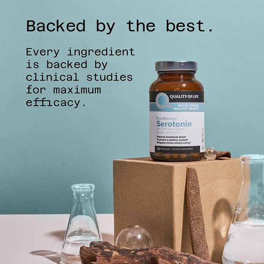 PureBalance Serotonin, 90 Veg Capsules, QOL