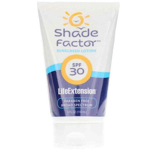 Shade Factor Sunscreen Lotion SPF 30, Life Extension