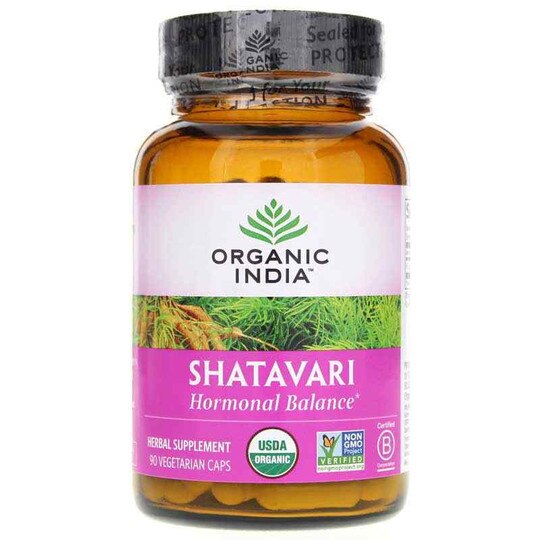 Shatavari Certified Organic, 90 Veg Capsules, OGI