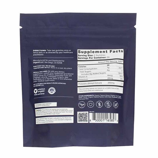 Shilajit Gummies, 60 Gummies, OGF