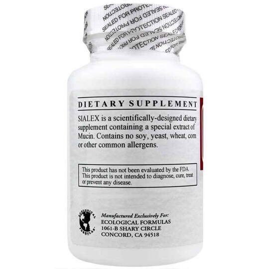 Sialex Sialic Acid Concentrate, 90 Capsules, ECF