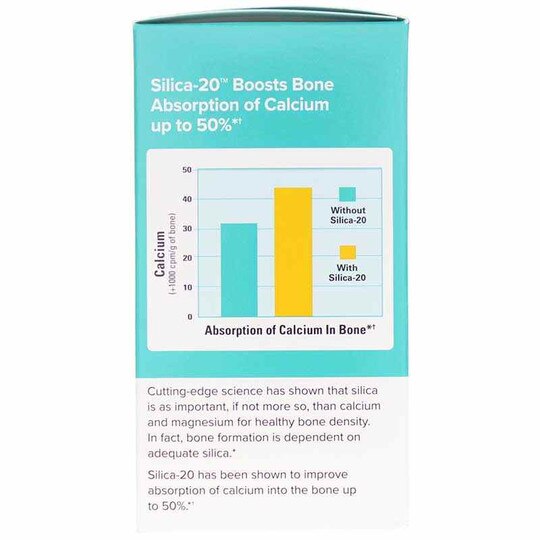 Silica-20 Plant Sourced, 60 Tablets, TNT