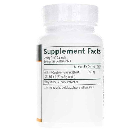Silymarin, 60 Veg Capsules, GEN
