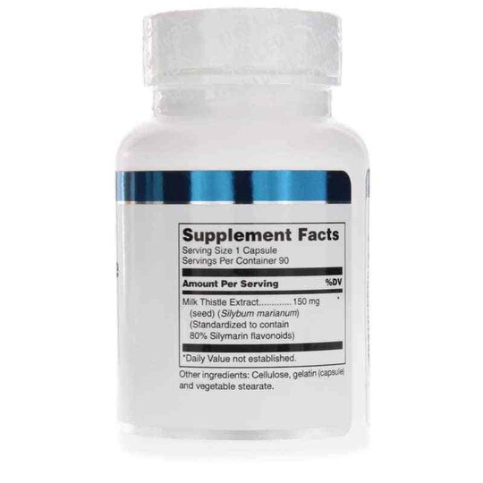 Silymarin/Milk Thistle Extract 150 Mg, 90 Capsules, DGL