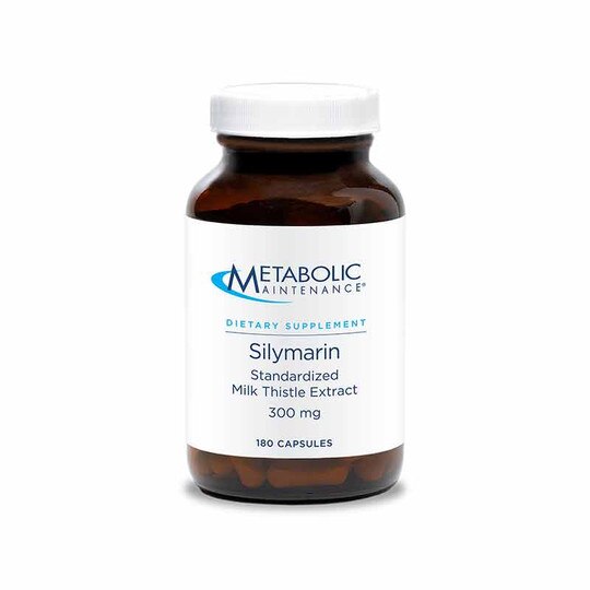 Silymarin Standardized Milk Thistle Extract 300 Mg, MTM