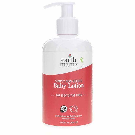 Simply NonScents Baby Lotion, Earth Mama Organics