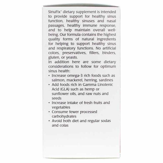 SinuFix Sinus Support Capsules, 60 Capsules, NC