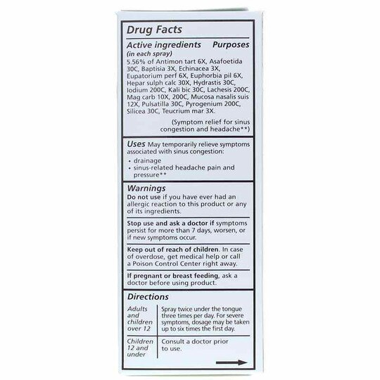 Sinus Congestion & Headache, 1 Oz, LDL