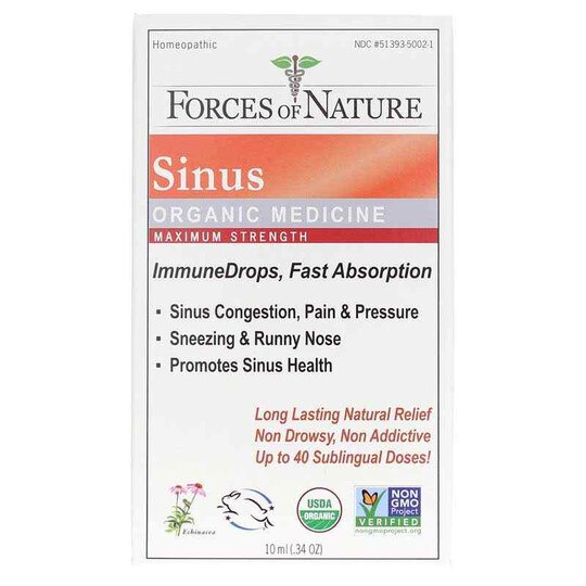 Sinus Maximum Strength, .34 Oz, FON