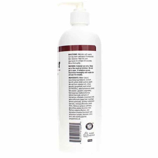 Skin Cleanser with 3% Grapefruit Seed Extract, 16 Oz, NTB