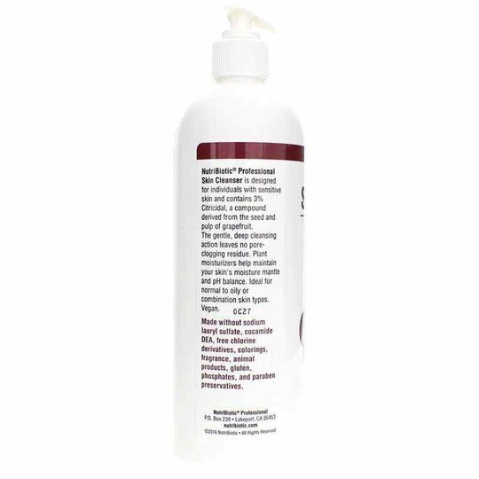 Skin Cleanser with 3% Grapefruit Seed Extract, 16 Oz, NTB